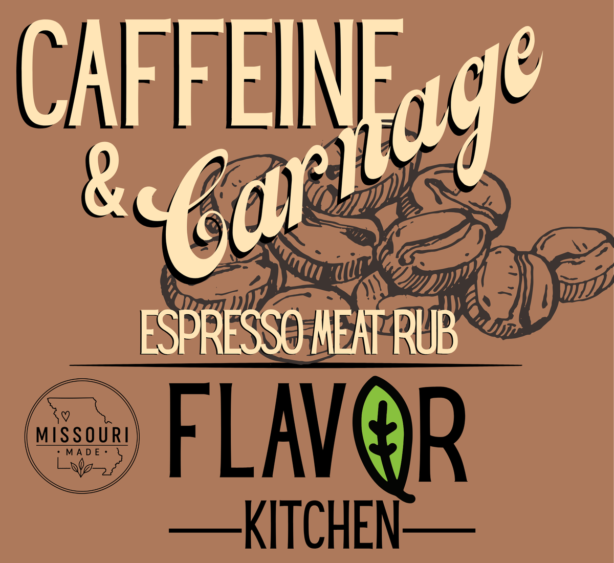 Caffeine & Carnage Espresso Meat Rub